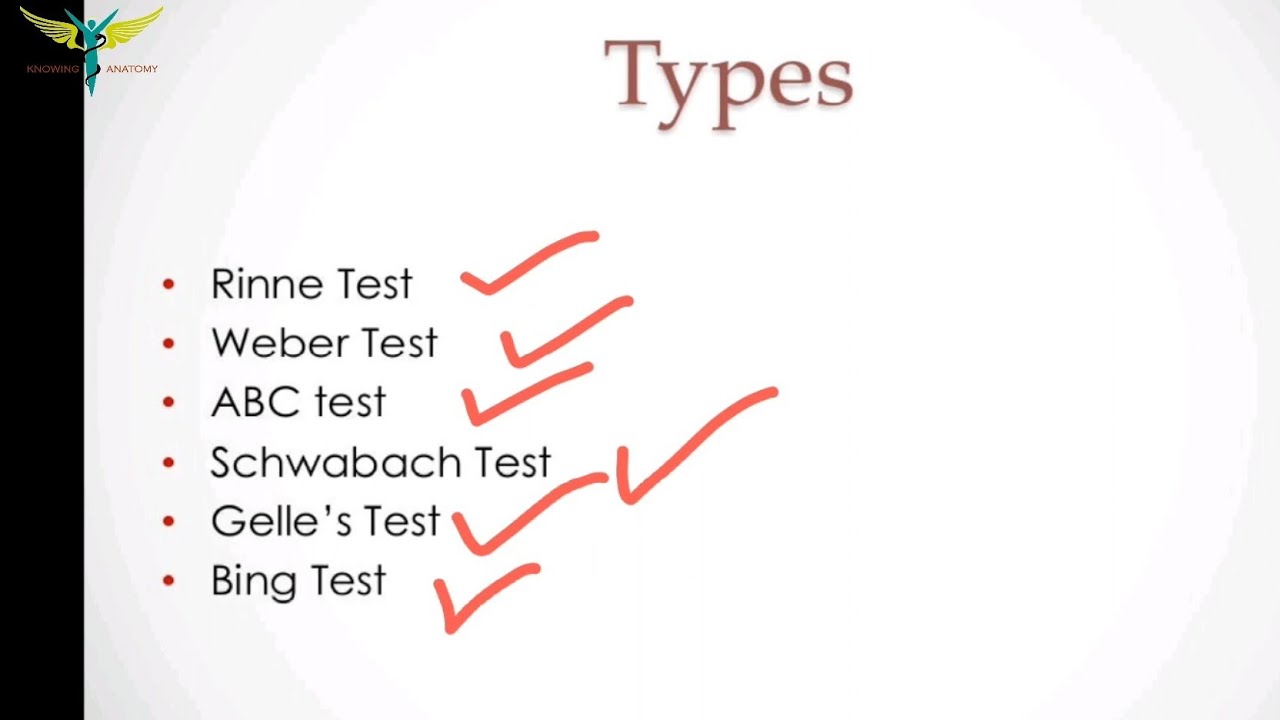 Tuning Fork Tests - ENT