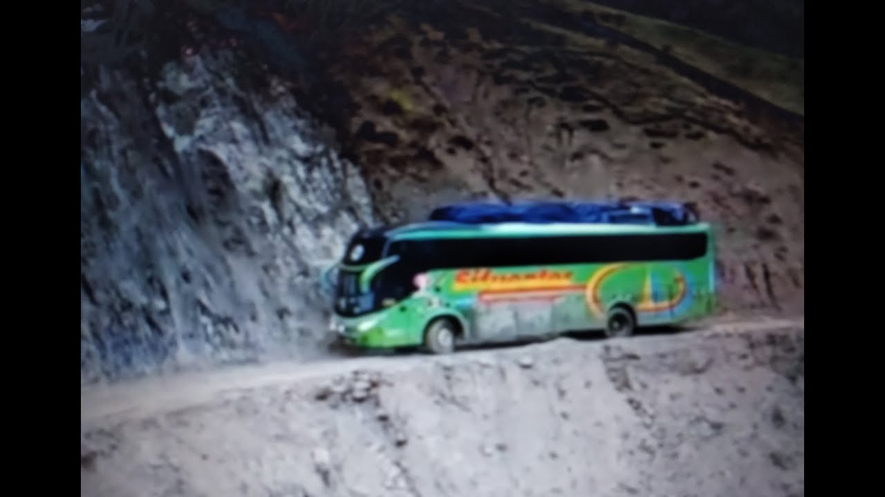 Crazy Bus VS Dangerous Roads | Bus Nearly Falls off Cliff, Crossing Extremely Muddy & Steep Hill