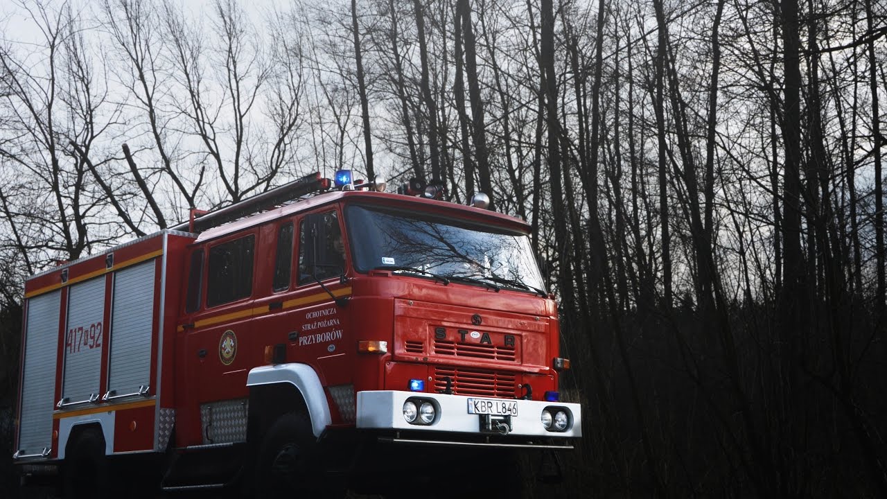OSP Przybor&oacute;w - Prezentacja Ochotniczej Straży Pożarnej w Przyborowie