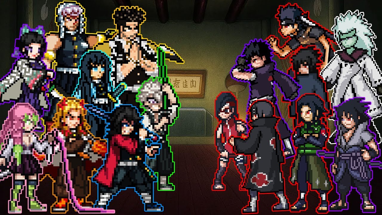 All Hashira VS All Uchiha Clan