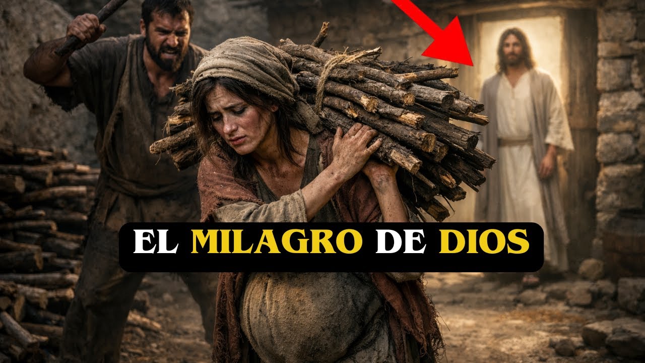 La MUJER EMBARAZADA sufría HUMILLACIONES y MALTRATOS, hasta que Jesús entró en un lugar abandonado..