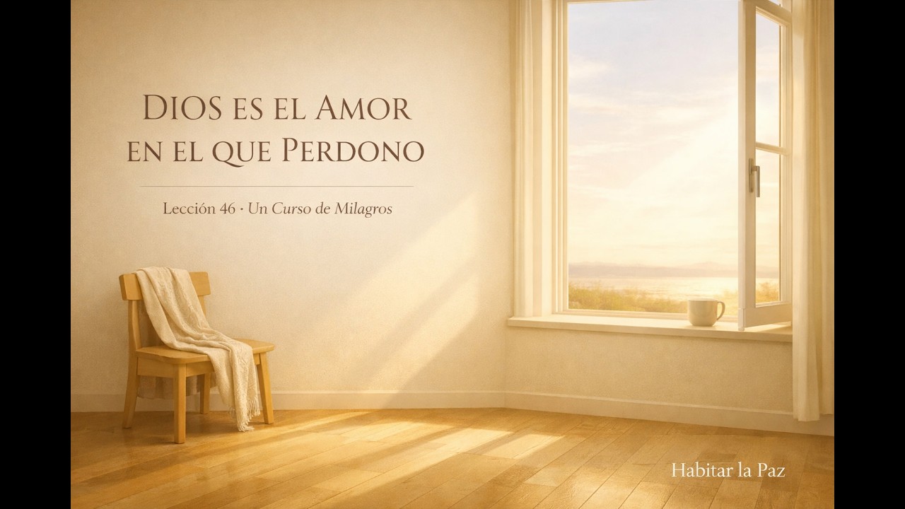 Lección 46 | Dios es el Amor en el que perdono | Un Curso de Milagros