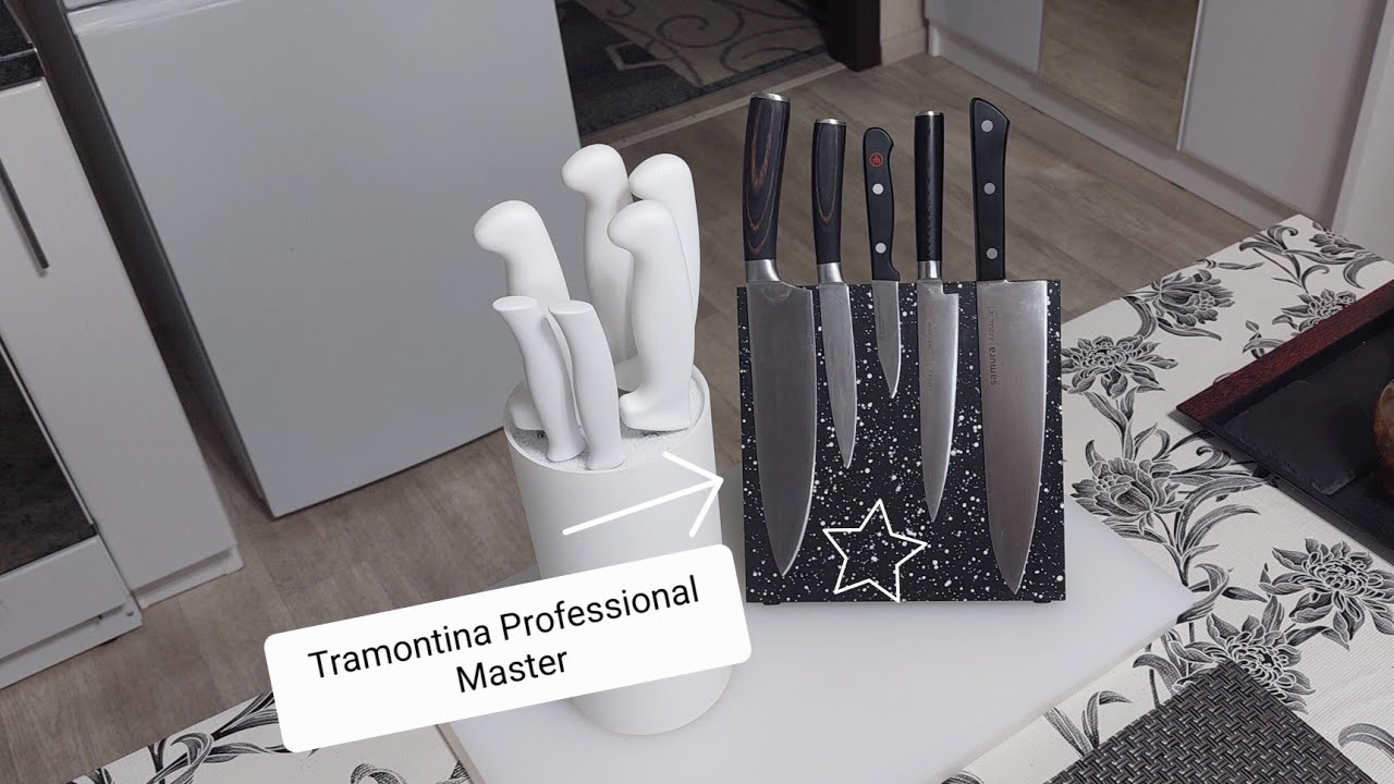Обзор ножей для разделки мяса и рыбы Tramontina Professional Master.