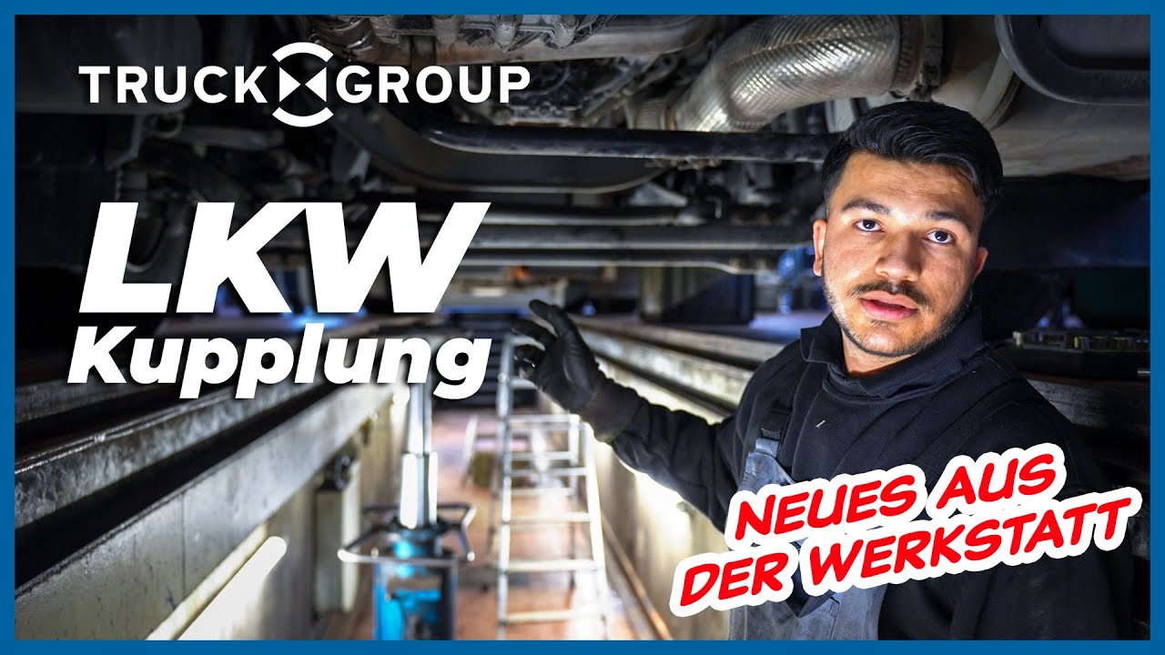 Kupplungswechsel am Lkw mit Mobin - Fahrzeugbau Schierling (Hameln)