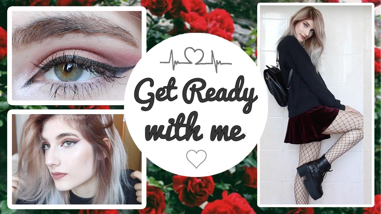 ARRÉGLATE CONMIGO♡ Maquillaje CAT EYE y Outfit ♡