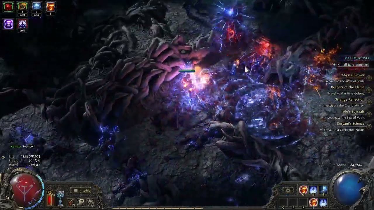 Ember Fusillade Blood Mage 11k HP | Runes of Aldur | PoE2