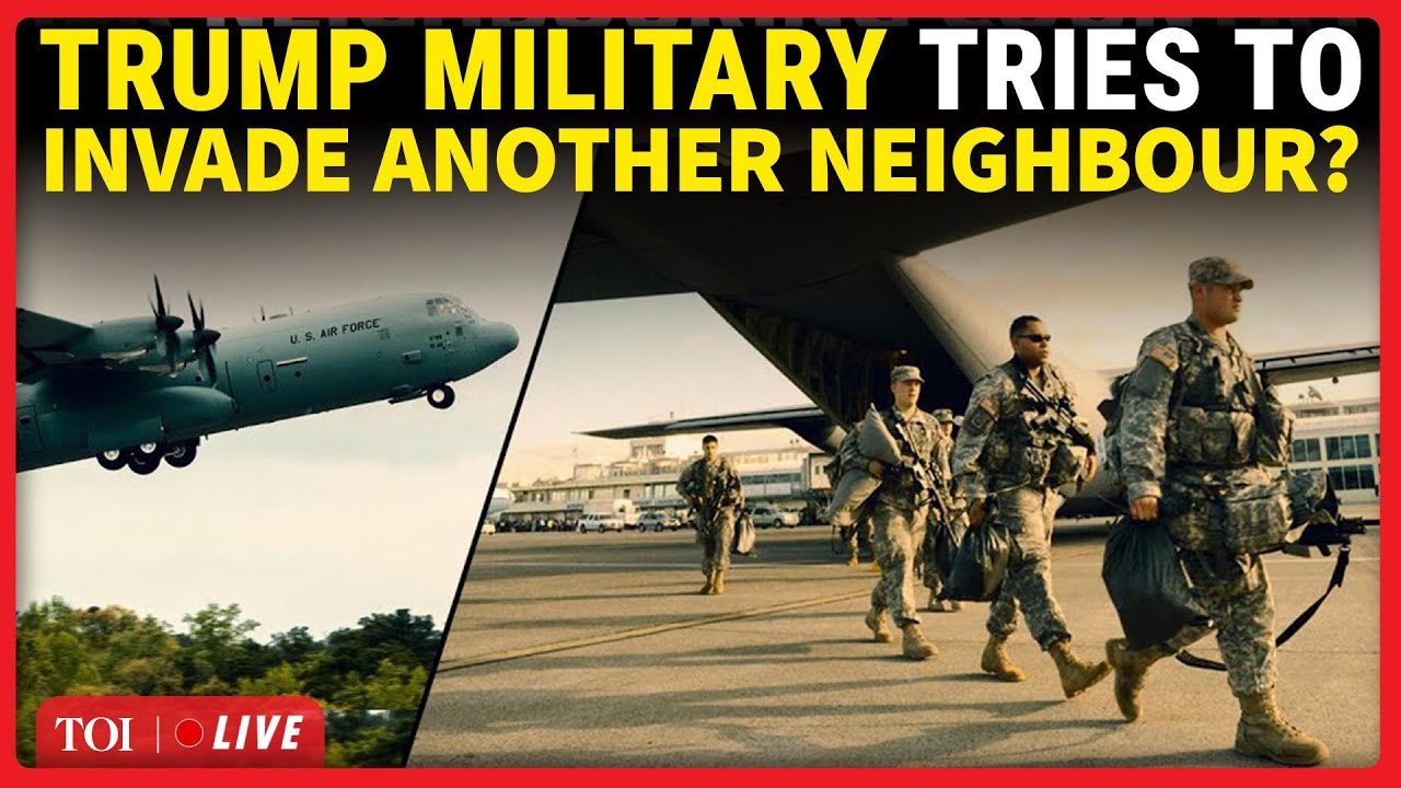 Trump Planning Another Venezuela-Style Invasion? US Aircraft Lands In Mexico | Sheinbaum Says...
