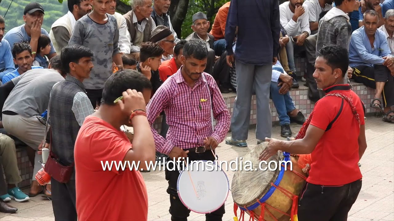 Devta Jhulana harvest celebration in Harsil village