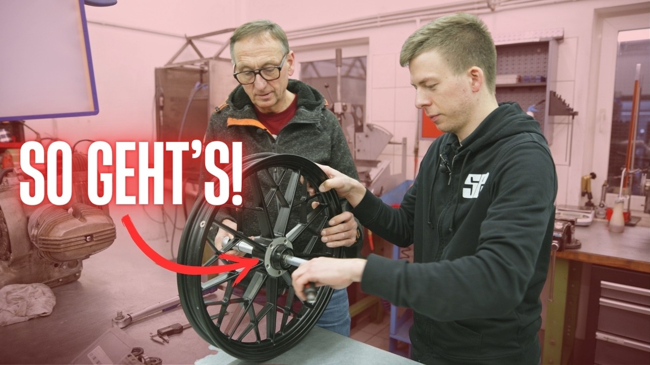 So wechselt man Radlager - Café Racer von Selo kommt auf die Räder!