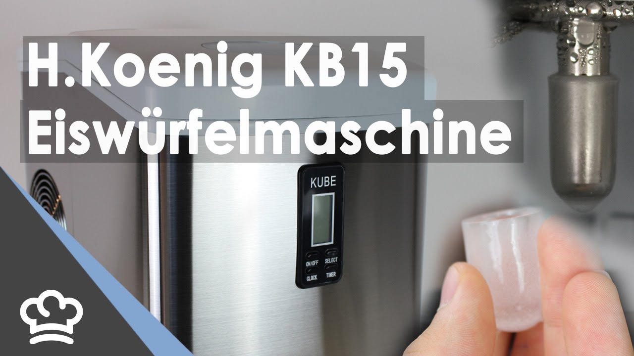 H.Koenig KB15 | Eiswürfelmaschine im Test | KÜCHENKOPF