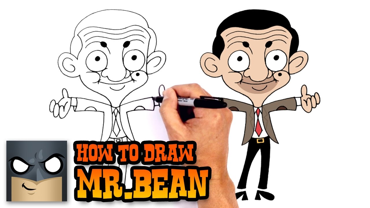How to Draw Mr.Bean | Beginner Drawing Tutorial (Step-by-Step)