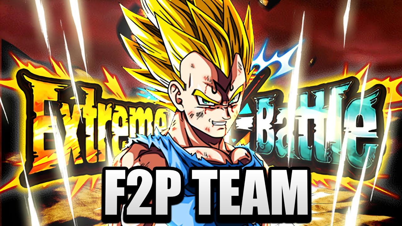 I Tried Beating the EZA LR Majin Vegeta Event with a F2P Team...