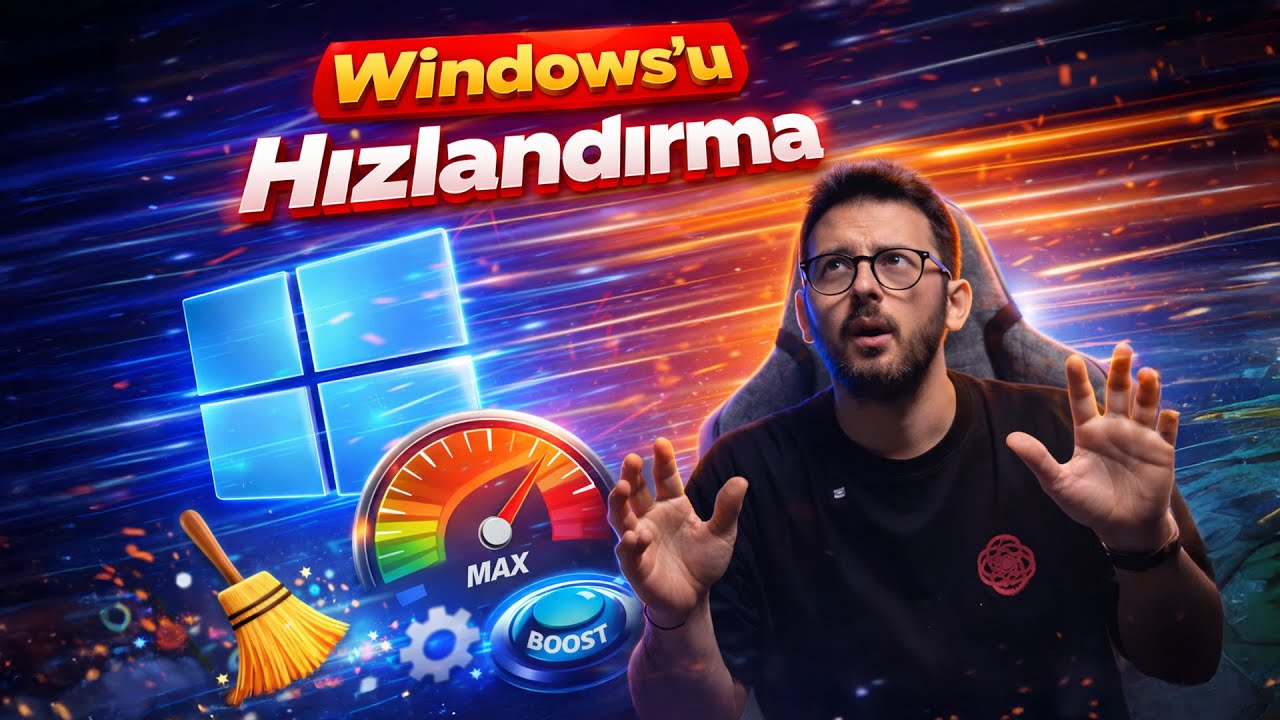 WINDOWS HIZLANDIRMA - Format Atmadan Bilgisayarı İlk Günkü Gibi Yap