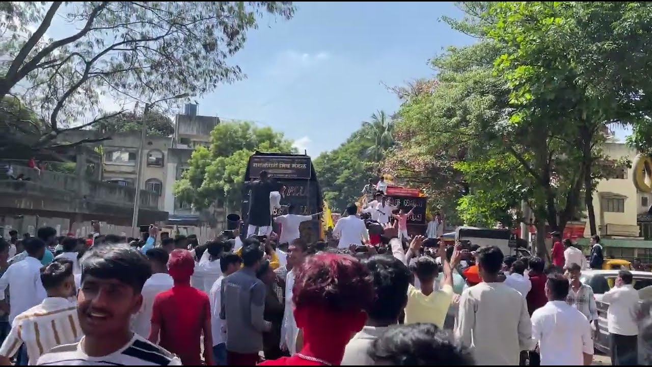 😱Big competition in pune 📢| King No 1 anil patil VS V Audio Karad | Ganpati visarjan 2022 At pune