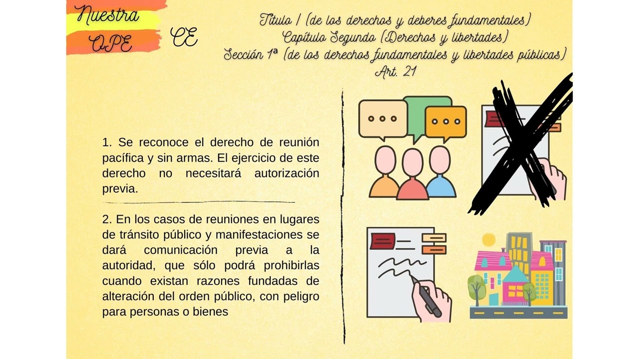 Artículo 21 de la Constitución Española
