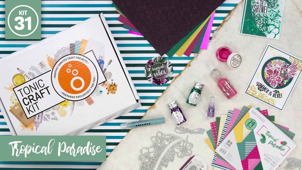 Tonic Live - Tonic Craft Kit 31- Alison Kit Tutorial
