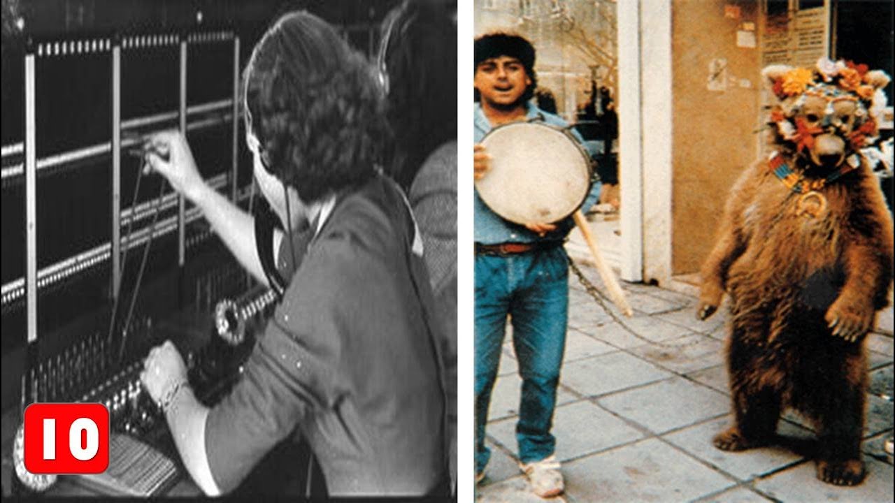 10 παράξενα ΑΠΙΣΤΕΥΤΑ επαγγέλματα που δεν υπάρχουν πια - Τα Καλύτερα Top10