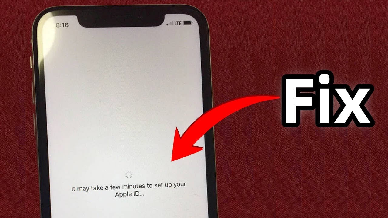 How to Fix iPhone Stuck on Setting Up Your Apple ID | iPhone Stuck on Setting up Your Account