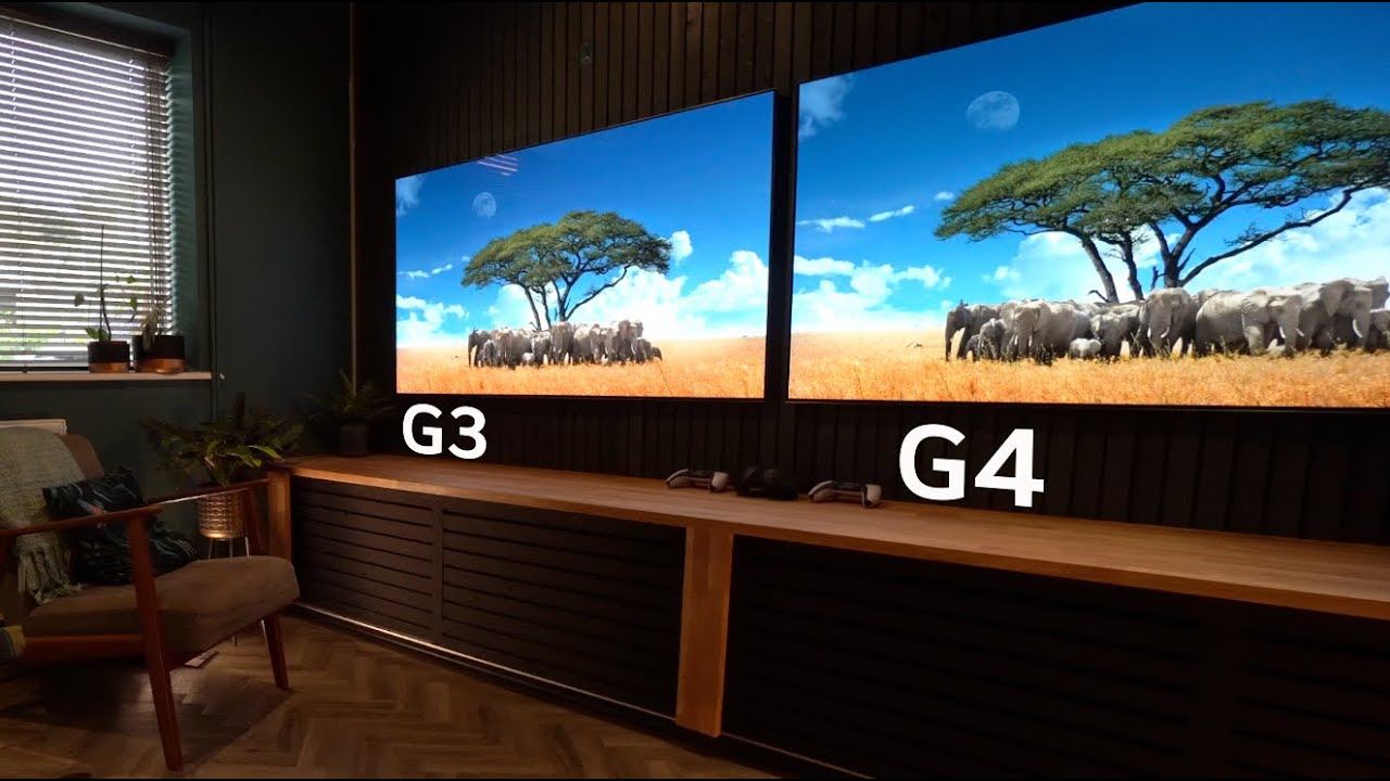 Лучший OLED-телевизор от LG: НОВЫЙ LG G4 OLED против LG G3 65 дюймов Side by Side