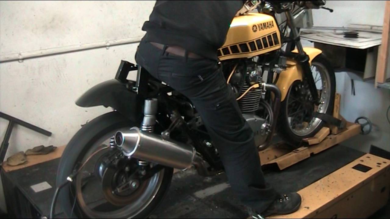 Yamaha XS650 (750) dyno run