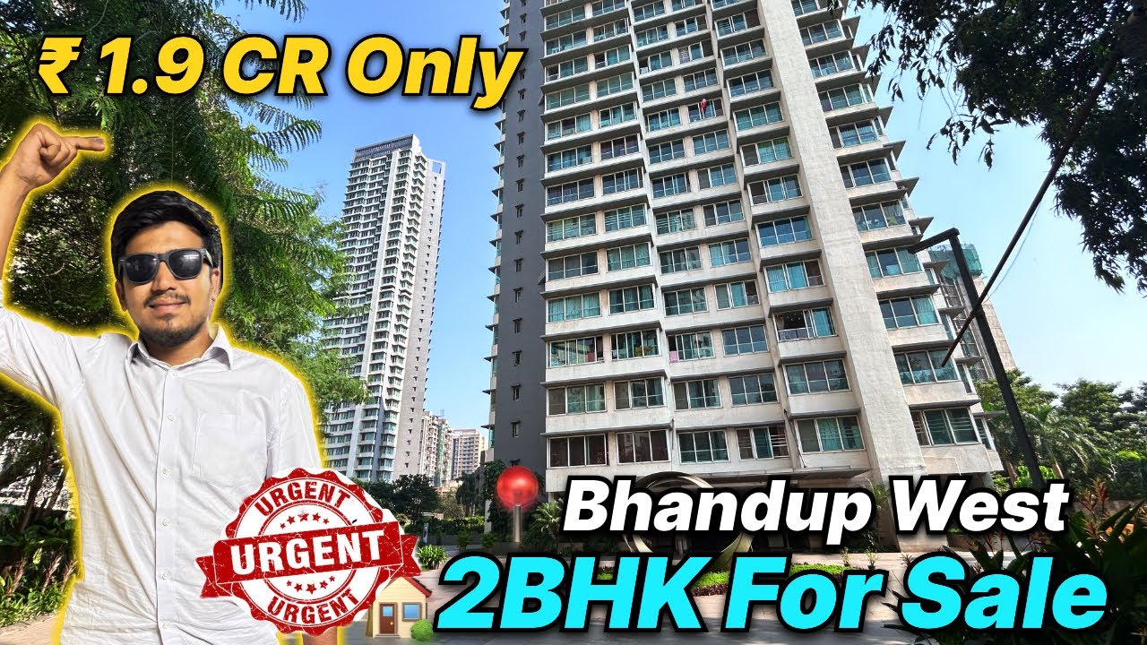 🏡2BHK for Sale in Bhandup West | 1.9 CR - #realestate #mumbai #bhandup