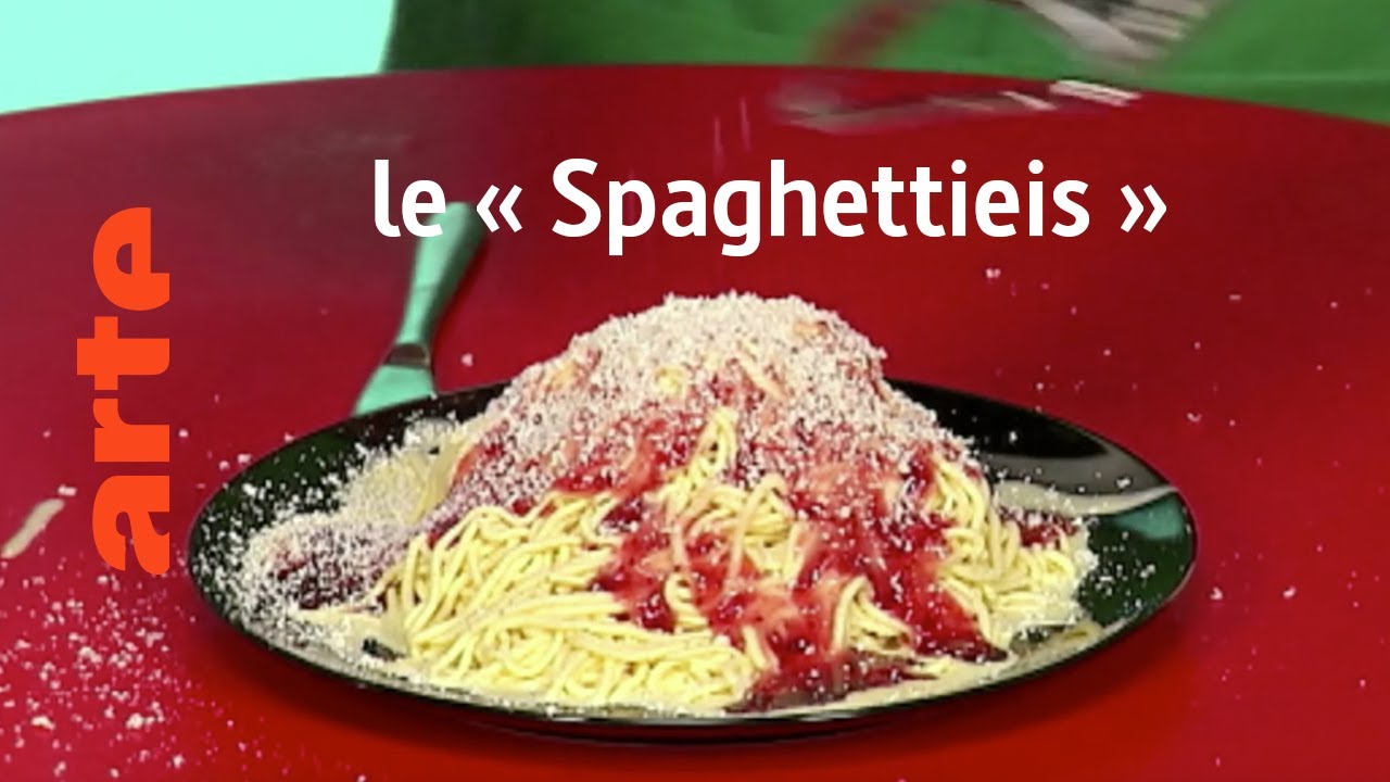 le « Spaghettieis » - Karambolage - ARTE