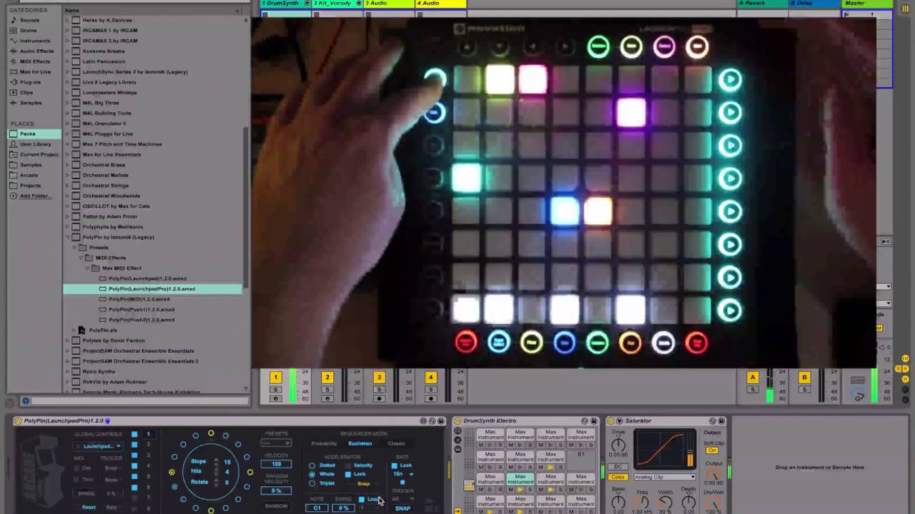 Arcade Series - PolyPin - LaunchPad PRO Integration