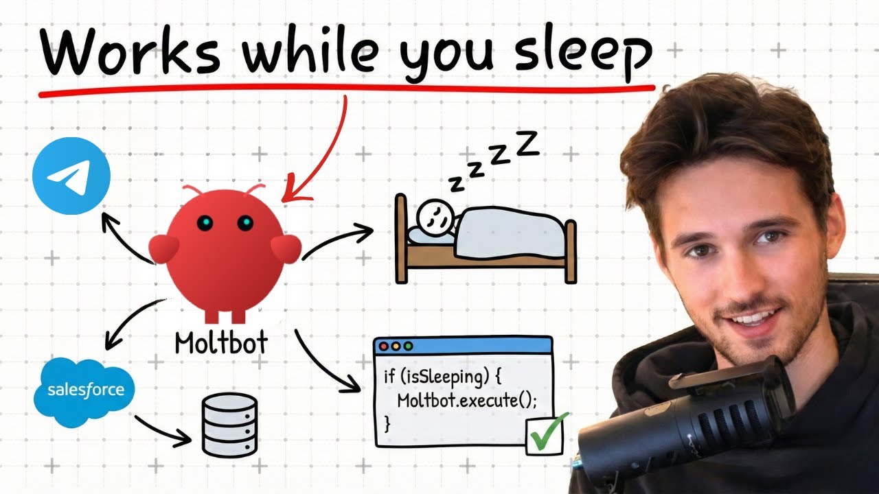 Agentforce мертв. Moltbot — лучший инструмент искусственного интеллекта для Salesforce.