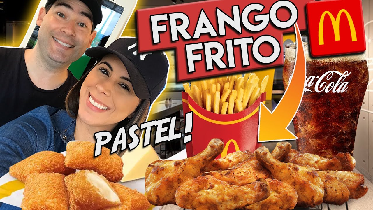 Comida de Bar no Mcdonald's: Frango Frito e Pastel. É SÉRIO!