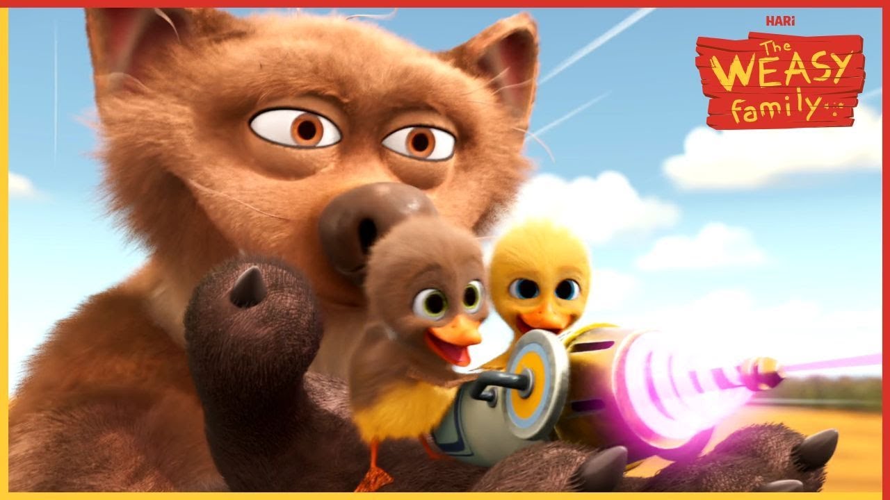 Giant weasy | The Weasy Family 🐥 Clip 🐥 Farm cartoon for kids