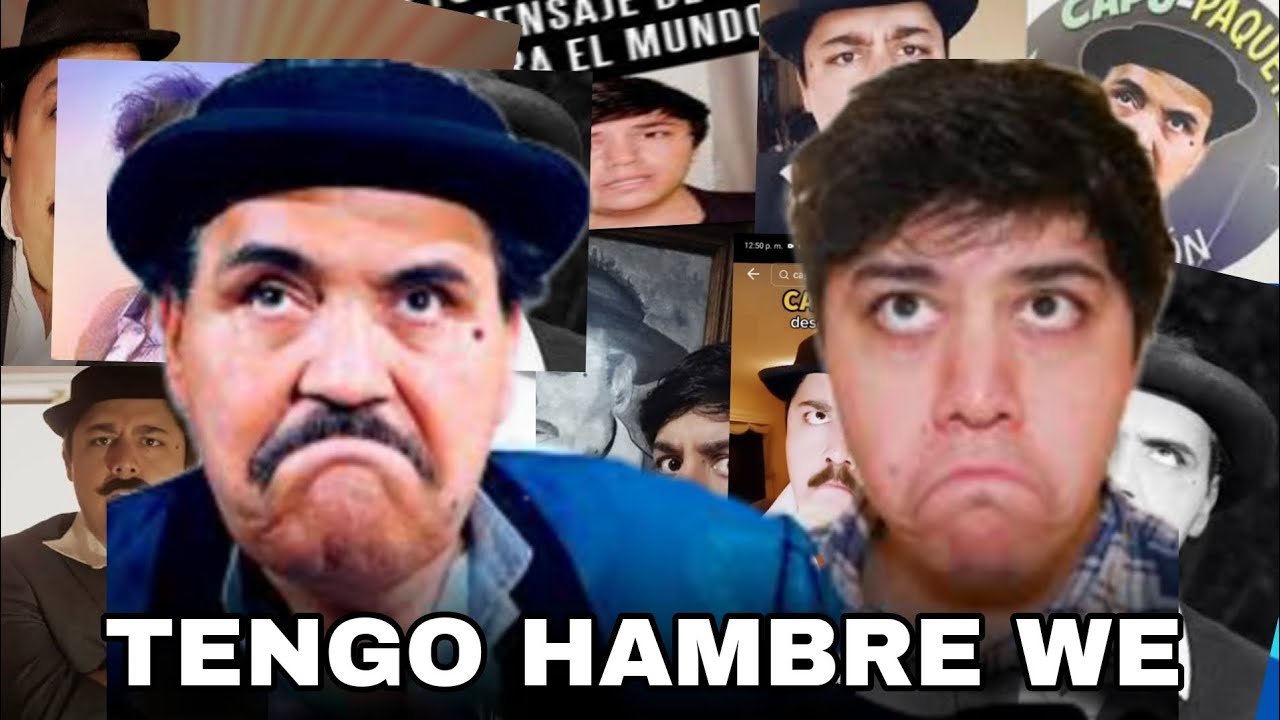 El hambre del nieto de Capulina