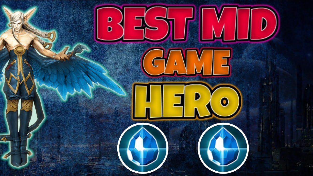 DOUBLE SHATTERGLASS THE BEST MID GAME HERO CP ADAGIO BOT LANE - VAINGLORY 5V5 GAMEPLAY