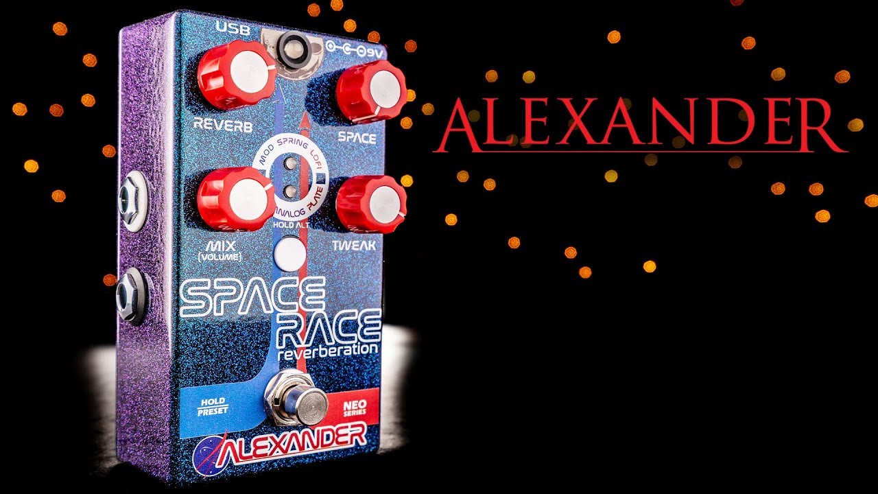 Alexander Pedals Space Race