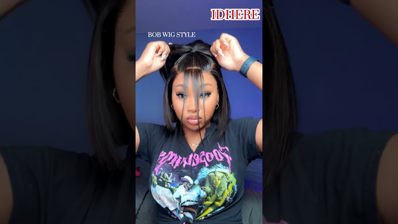 Living in color! Our budget-friendly bob wig!#linkinbio # #wigs #hair #hairstyle #wiginstall #shorts
