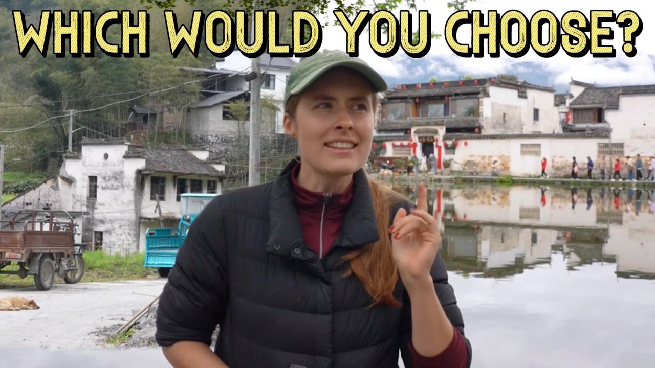 RURAL CHINA: Aesthetic tourist villages VS random mountain villages ⛰️ 精美打卡村 VS 普通山村！