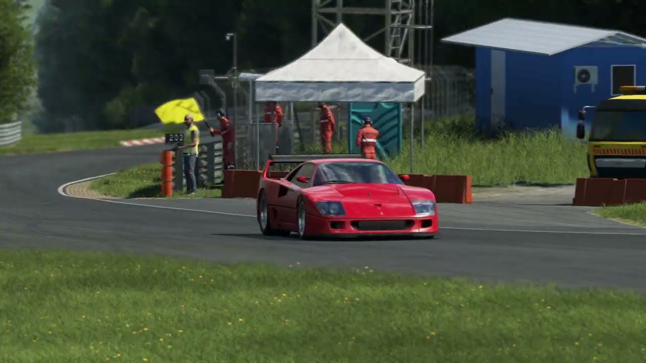 Assetto Corsa EVO - F40 LM Full Boost - Nurburgring