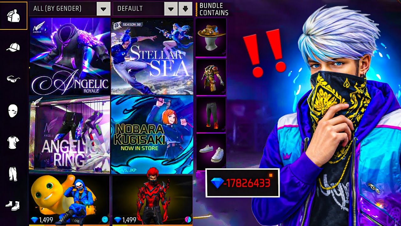 Buying Every New Events in Free Fire 😱