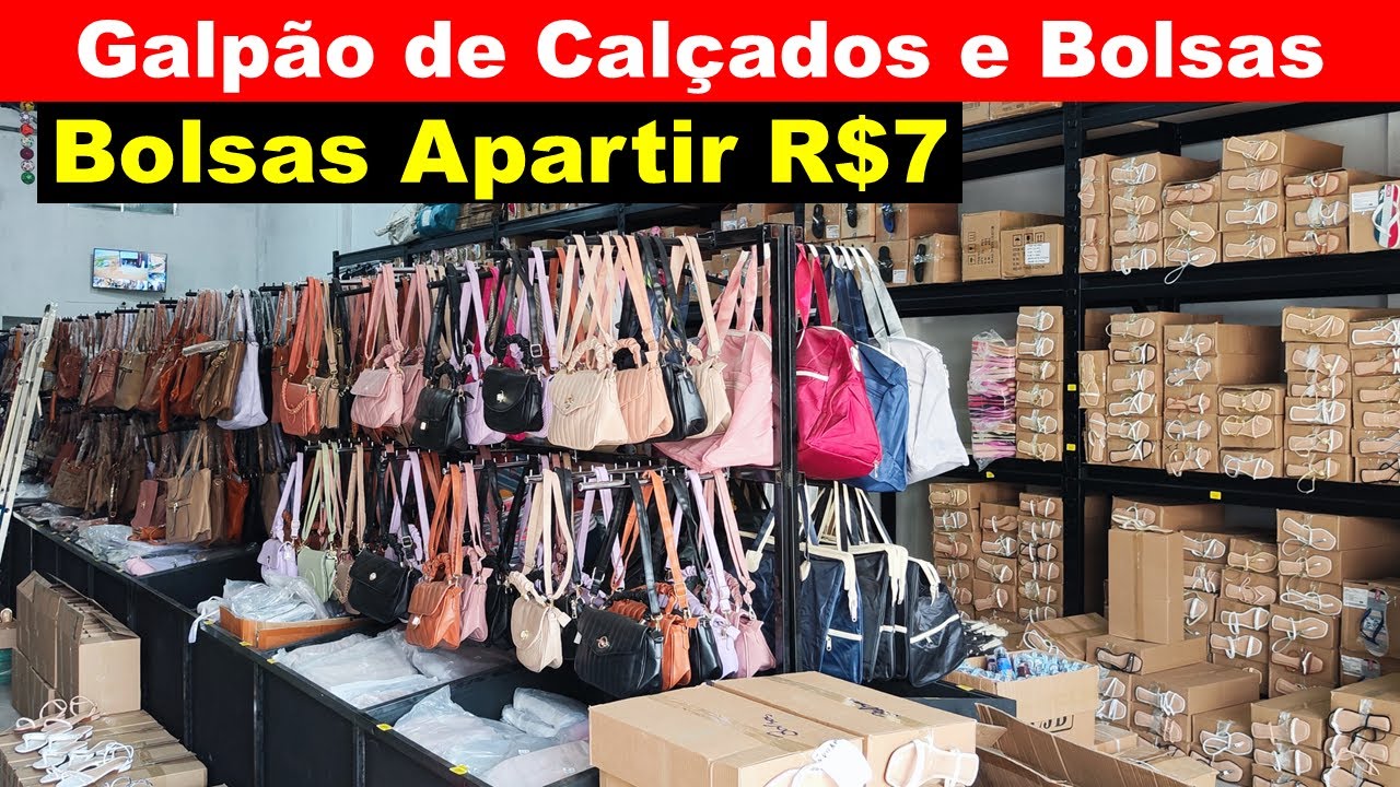 MOSTREI MAIS UM GALPÃO DESSA VEZ DE CALÇADOS E BOLSAS MUITO BARATAS EM SANTA CRUZ DO CAPIBARIBE PE
