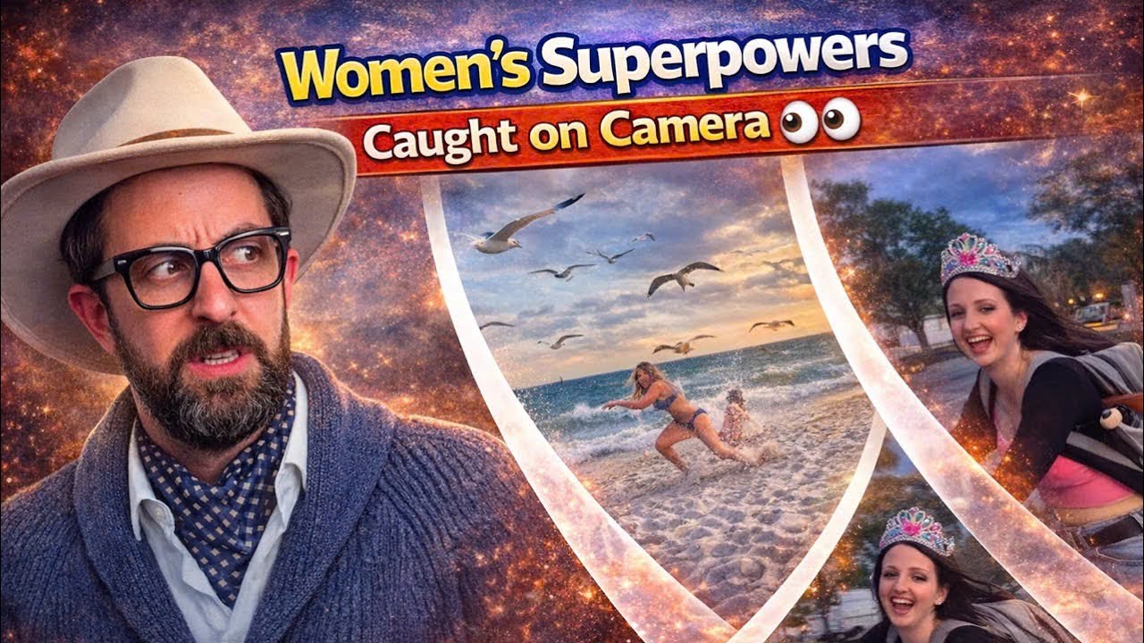 Women&rsquo;s Superpowers Caught on Camera 👀 2 #adamrose #funnyfails #girls #adamrose hilariousfails #fun 