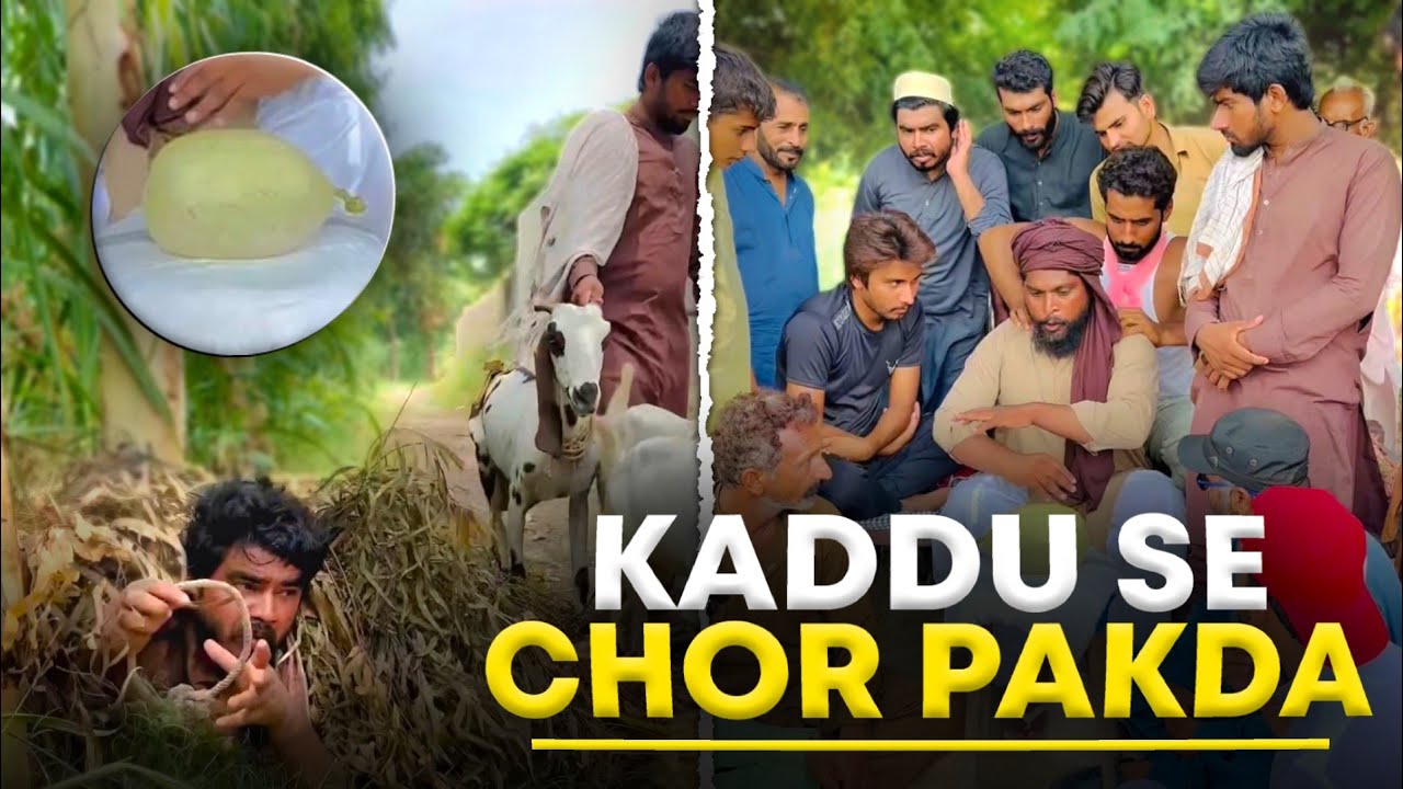 Kaddu Se Chor Pakar Liya 😂
