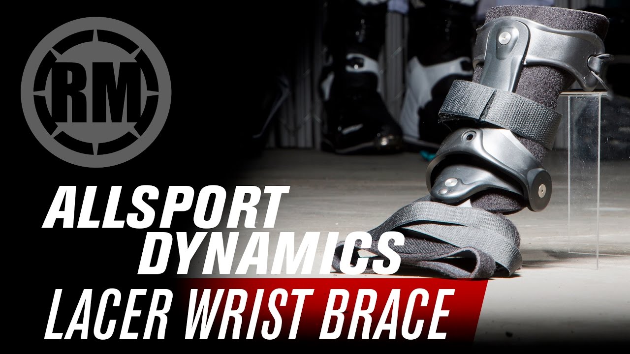 AllSport Dynamics IMC Lacer Motorcycle Wrist Brace