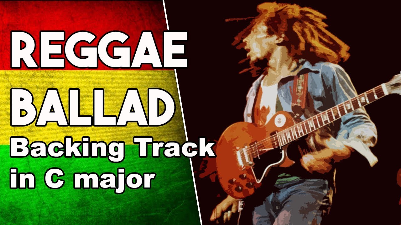 Reggae Ballad Backing Track in C major