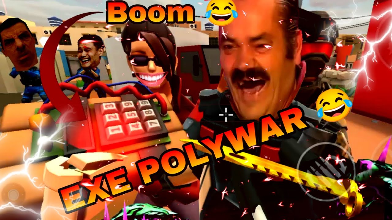 FUNNY MOMENT POLYWAR #16 😂😂 #polywar #polywarhack #polywarandroid #polywarhighlights