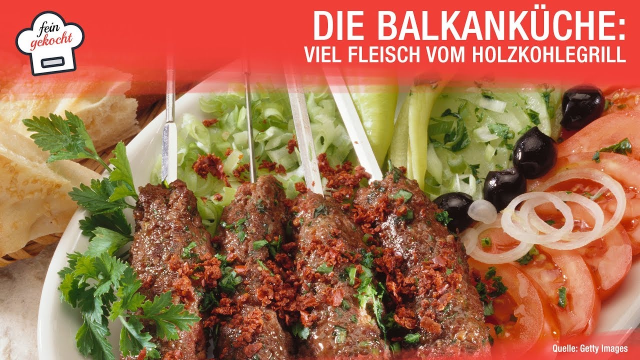 Die Balkank&uuml;che: Viel Fleisch vom Holzkohlegrill