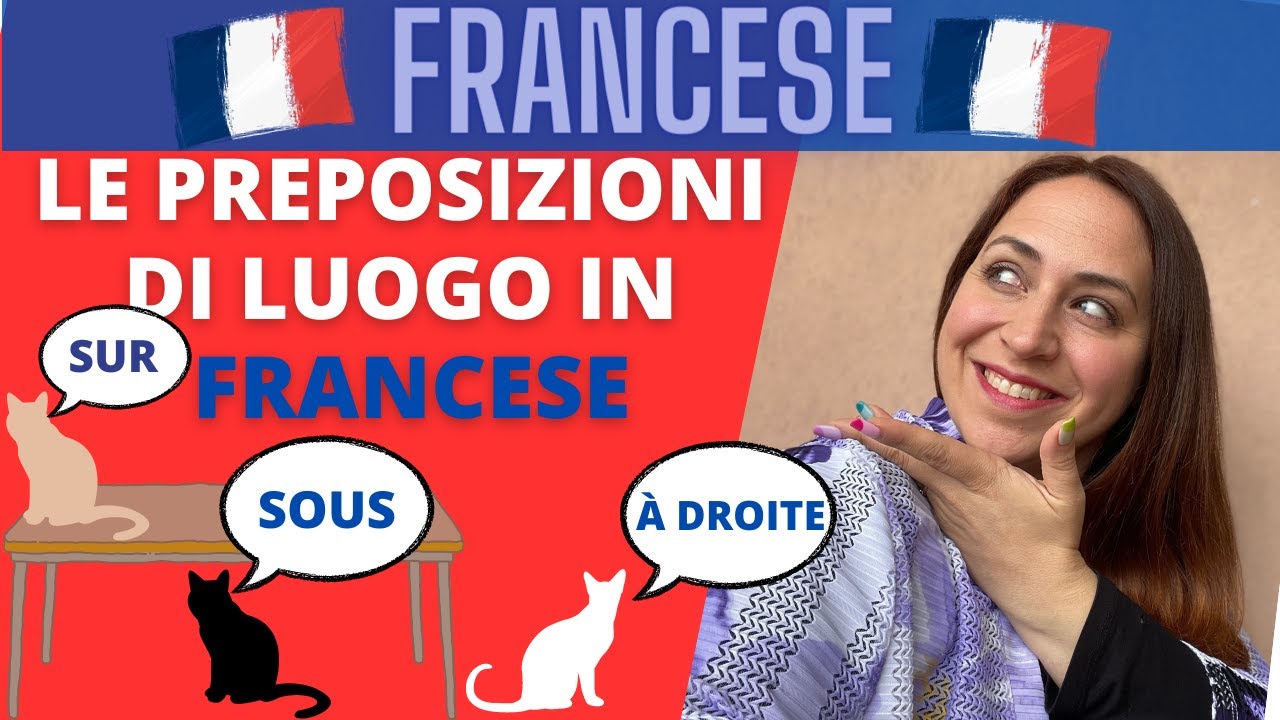 Corso di Francese_ Le preposizioni di Luogo