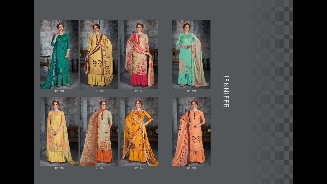 Maadhav Jennifer Pure 100% Cambric Designer Suit || Latest Sargam Print Catalog 2020