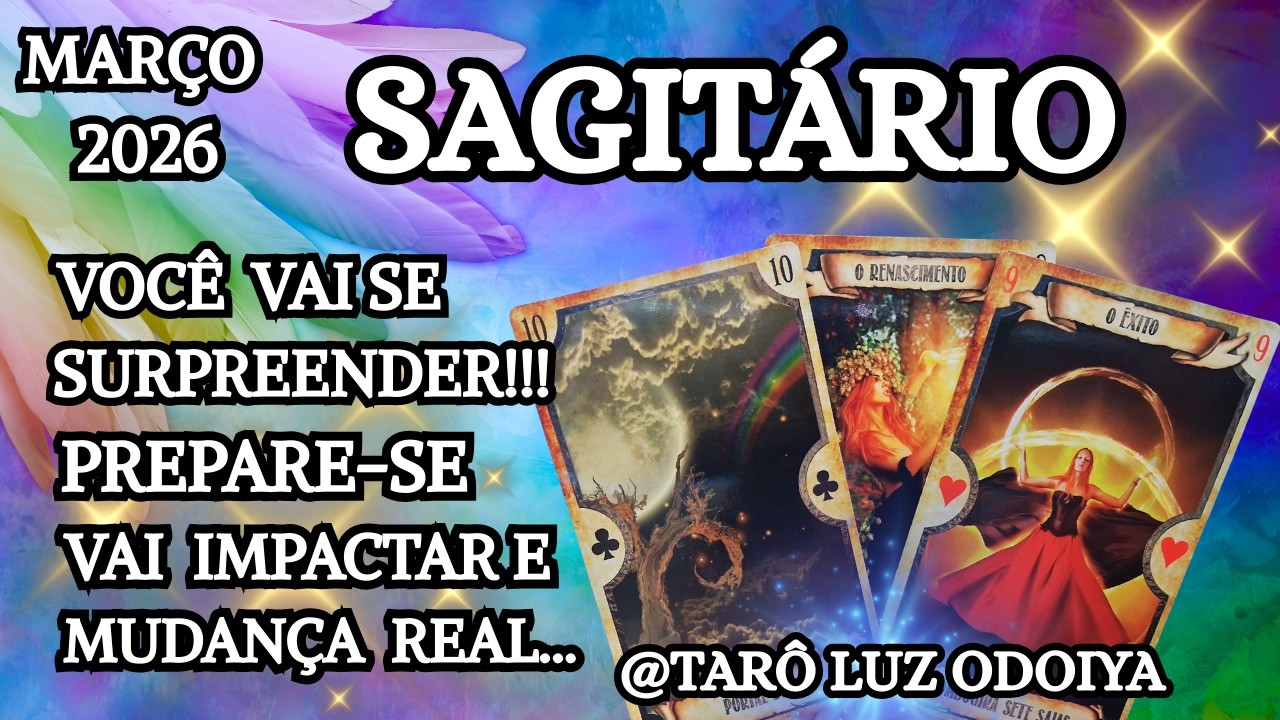 SAGITARIO🌈🚀 A DIFERENÇA VAI SER GIGANTESCA 😮💥ENTRE O ANTES E O DEPOIS....