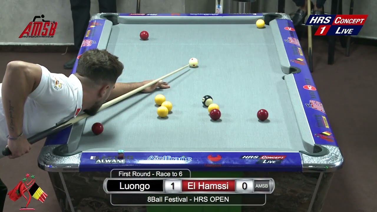 Alessandro LUONGO vs El Hamssi - Festival 8Ball (HRS Open)