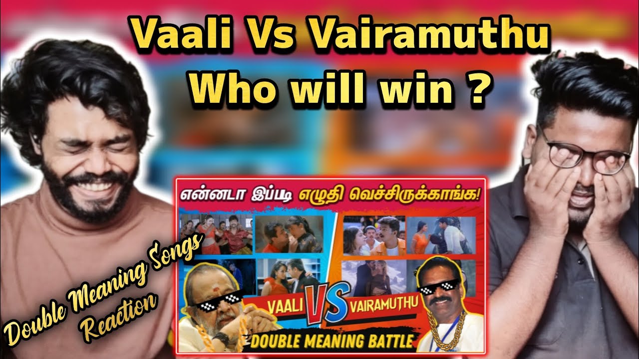 Vaali VS Vairamuthu - Double Meaning Songs Battle Reaction | Cinema Ticket | Kolaveri Boys