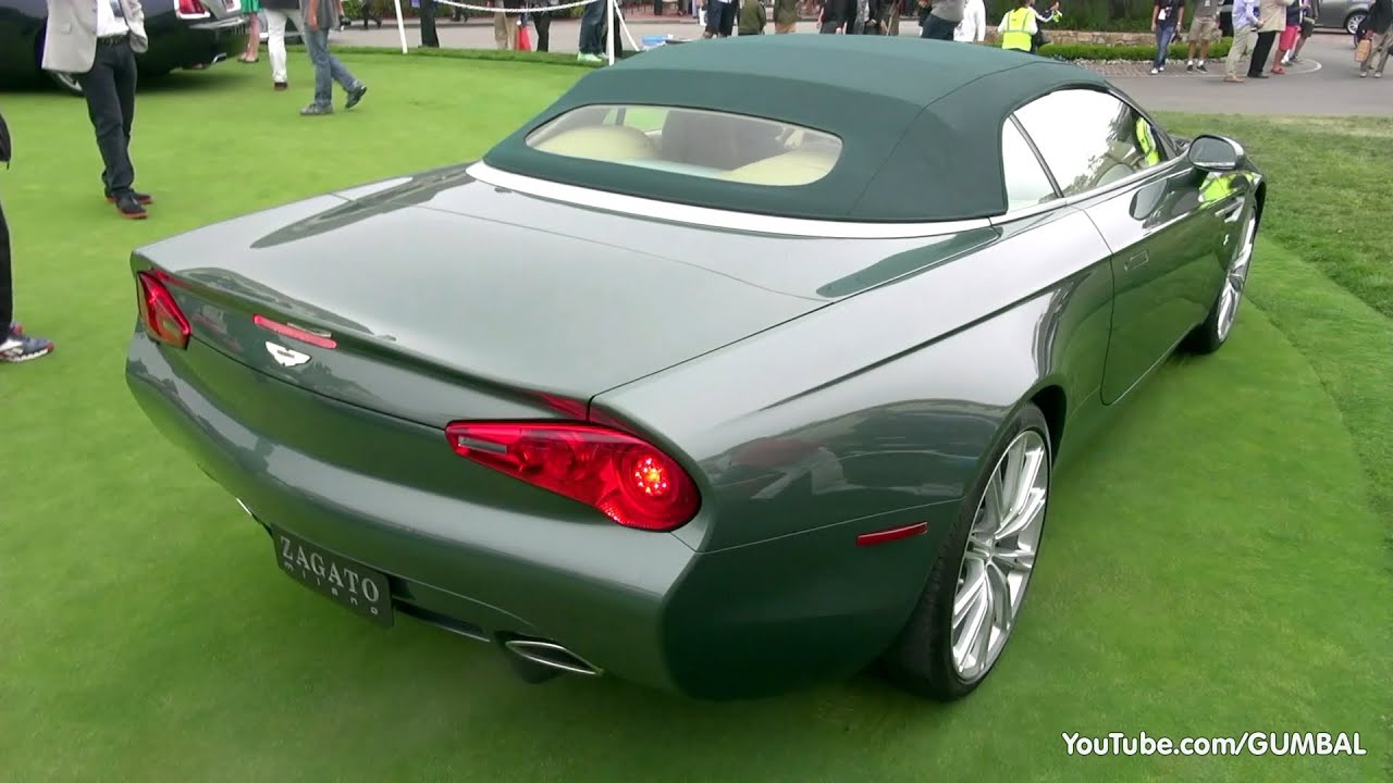 Aston Martin DB9 Spyder Zagato Centennial - Exhaust Sound!